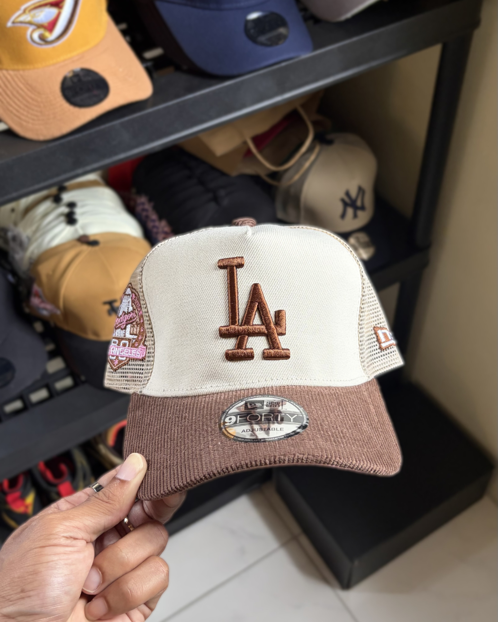New Era 9FORTY A-Frame Los Angeles Dodgers Trucker Hat