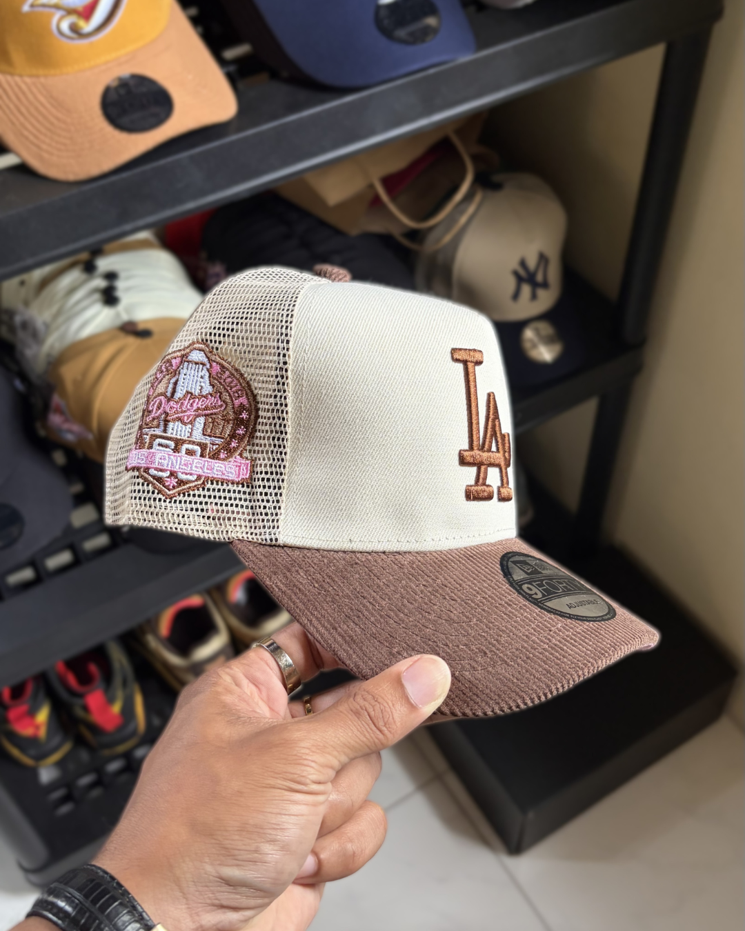 New Era 9FORTY A-Frame Los Angeles Dodgers Trucker Hat