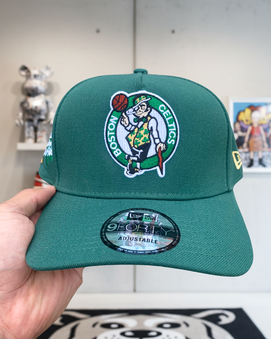 Boston Celtics New Era 9FORTY Adjustable Snapback
