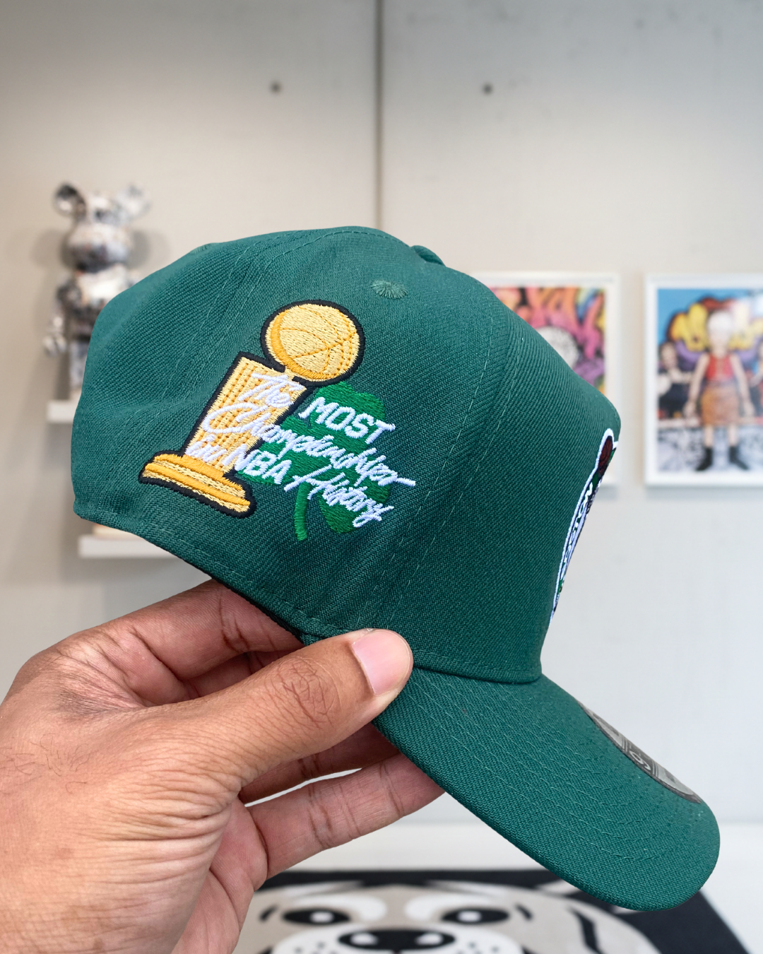Boston Celtics New Era 9FORTY Adjustable Snapback