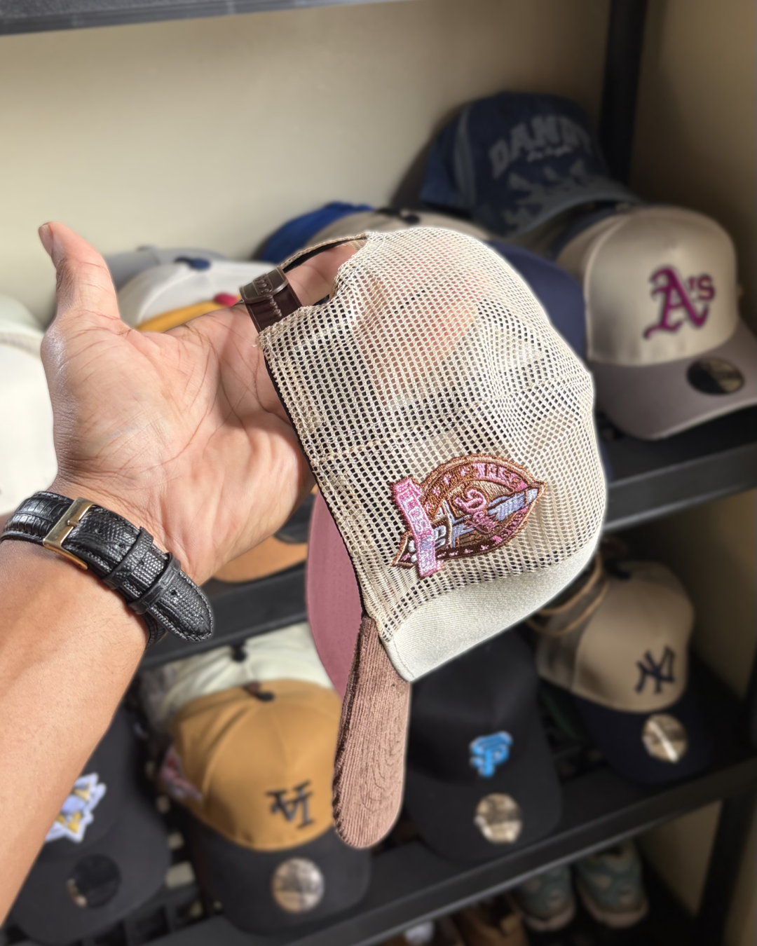 New Era 9FORTY A-Frame Los Angeles Dodgers Trucker Hat
