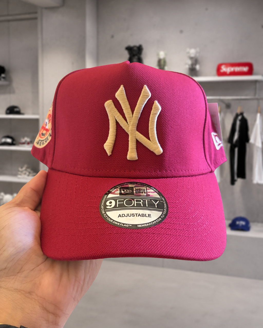 New York Yankees 'Plum' 9FORTY A-Frame Snapback