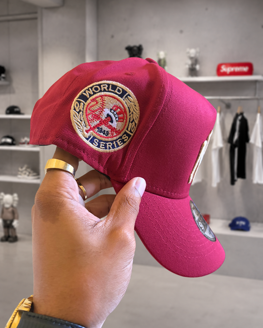 New York Yankees 'Plum' 9FORTY A-Frame Snapback