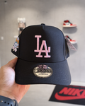 Los Angeles Dodgers 9FORTY A-Frame Snapback (Pink+Black)