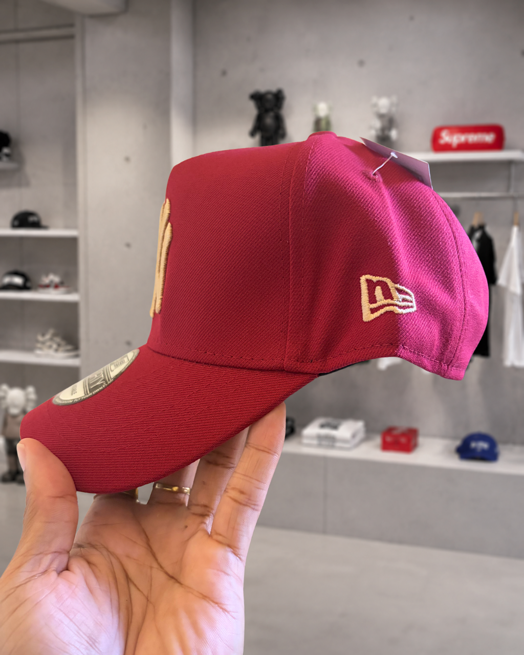 New York Yankees 'Plum' 9FORTY A-Frame Snapback